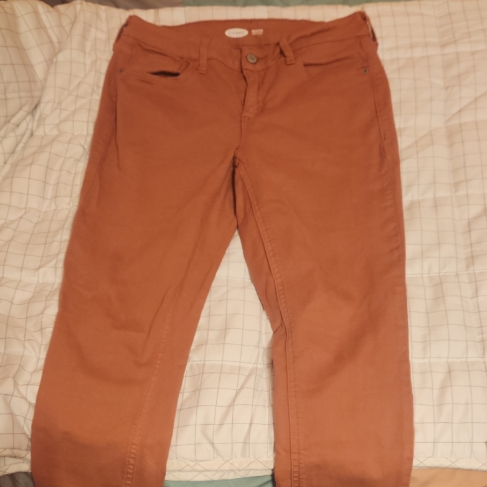 Old Navy Orangish Pinkish Jeans